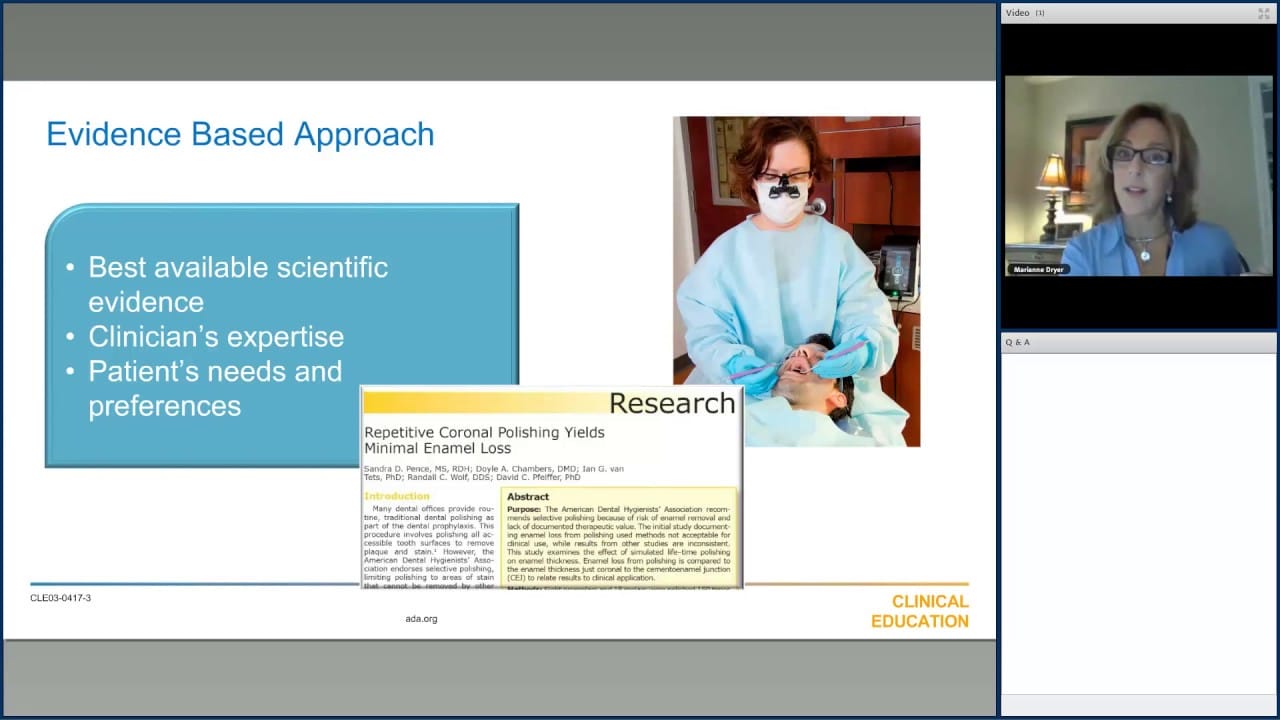 CE WEBINAR: Coronal Polishing – Take a Spin in a New Direction - Today ...