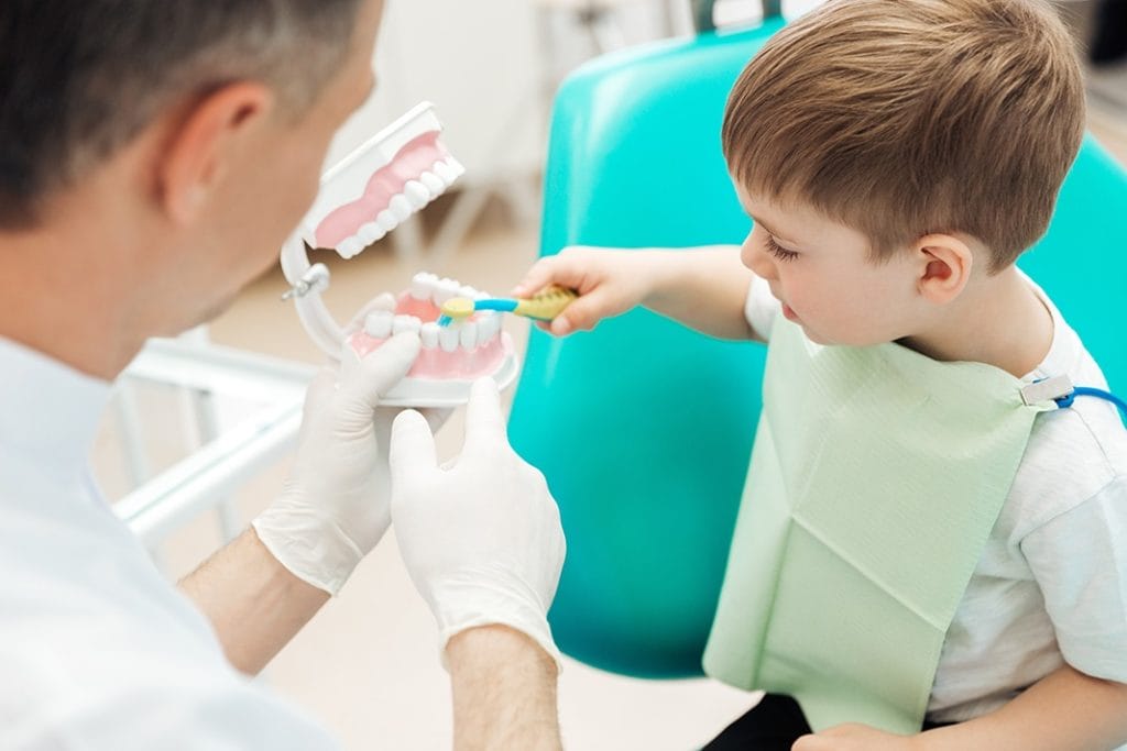 Children’s Oral Health Month Emphasis on Children’s Dental Care