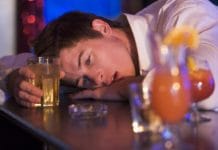 Effects of Binge Drinking on Alveolar Bone Density