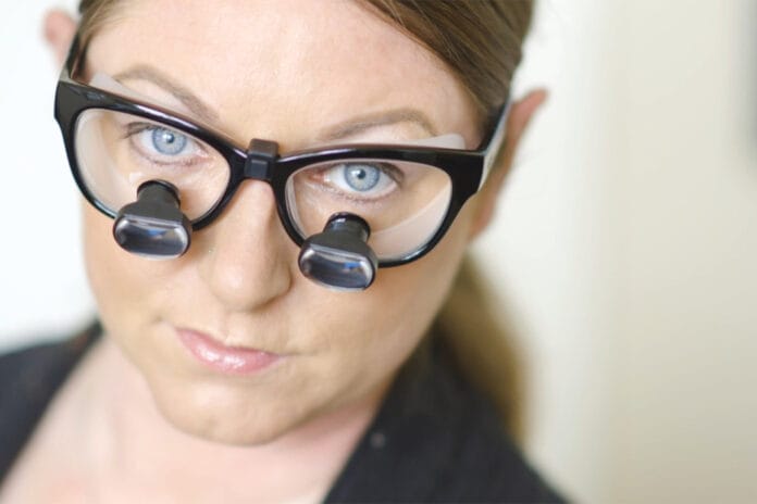 VIDEO: These Loupes from Designs for Vision Protect Eyes from Aerosols