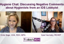 VIDEO: Discussing Negative Comments from a Lobbyist about Hygienists
